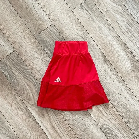 Adidas Red Tennis Skirt size Medium - Picture 3 of 7